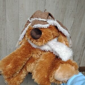 Cozy Brown Dog Plush Toy Hugfun St Judes